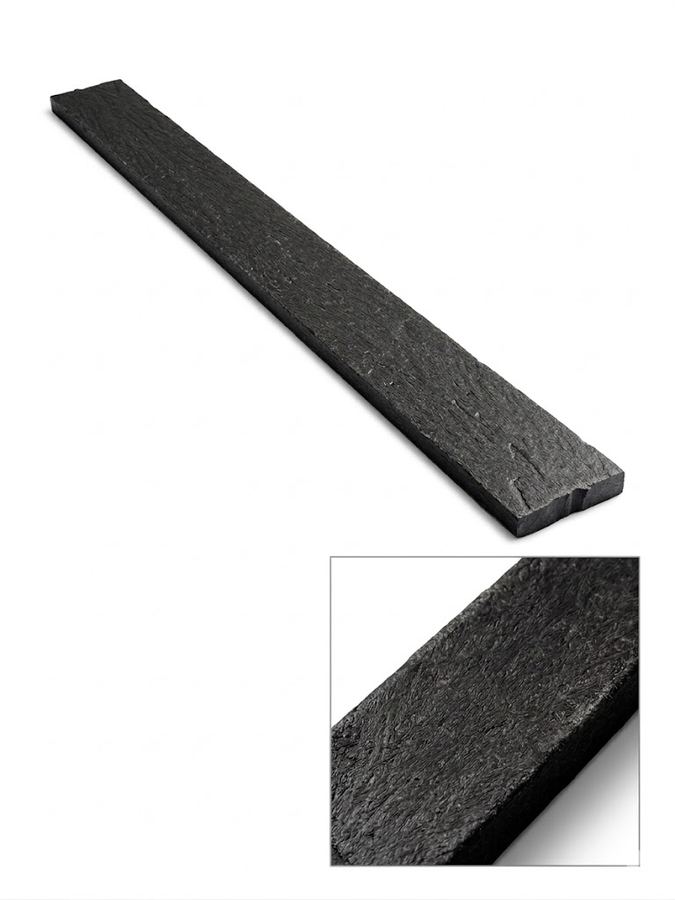 Tabla de madera plástica negra